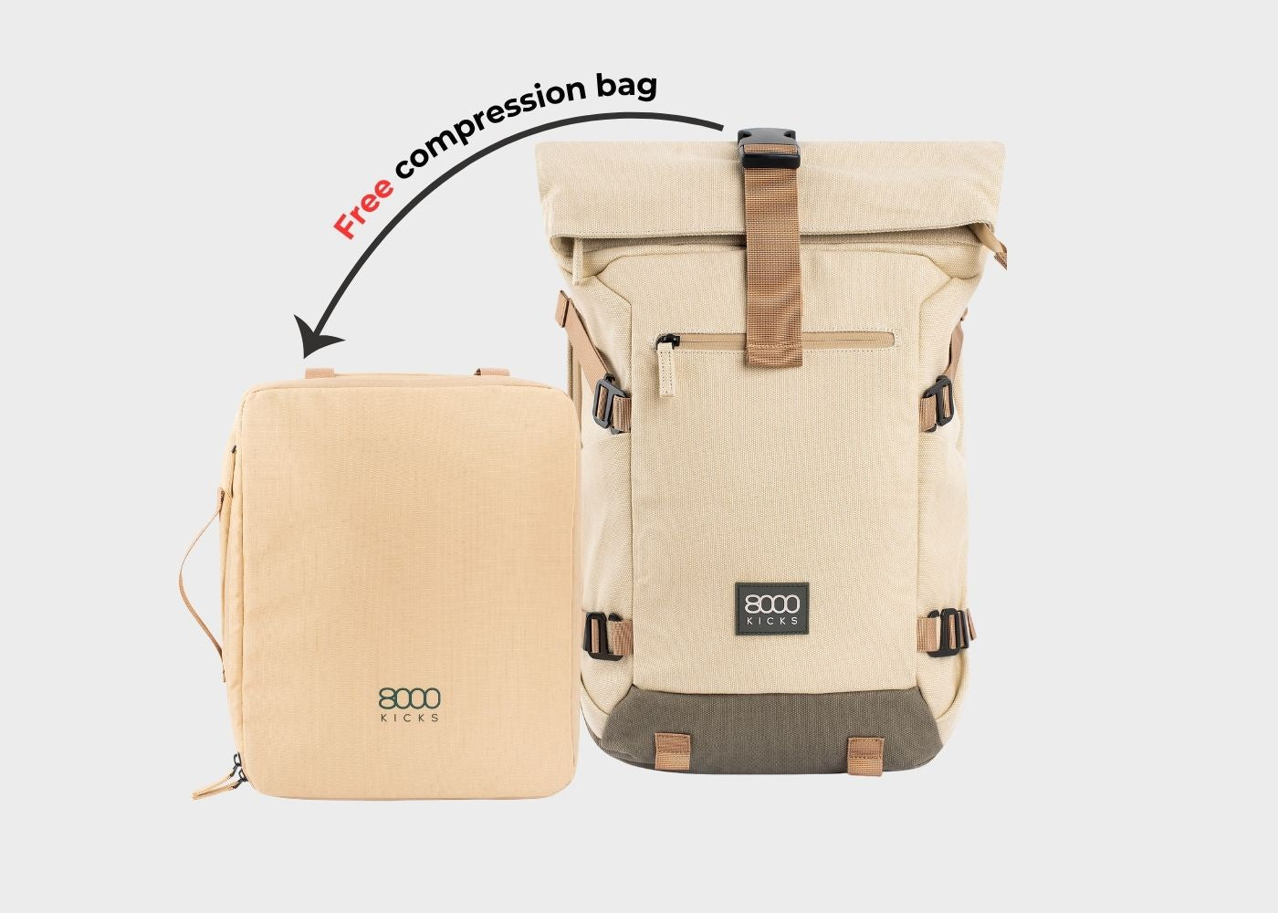 Nomad Backpack 45 L + Free Compression bag