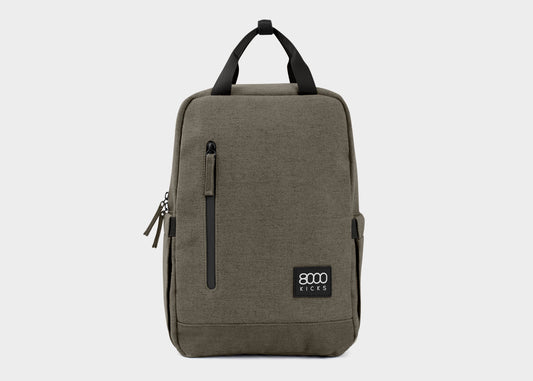 Hemp Backpack in Dark Green - 15L
